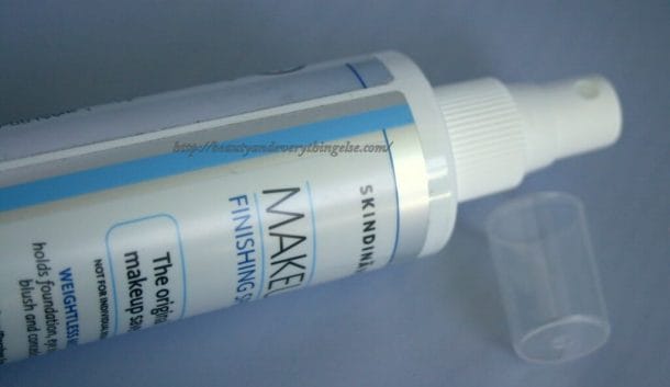 Skindinavia makeup finishing spray Review.