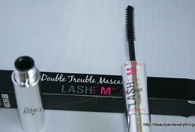 Lashem double trouble mascara : lengthening