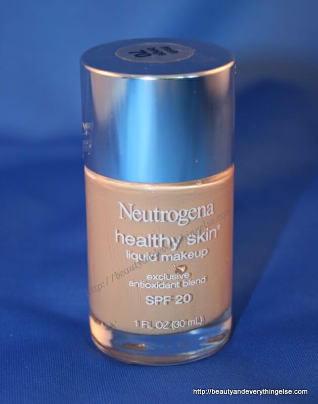 Neutrogena Healthy skin foundation: Neutrogena Healthy skin foundation: