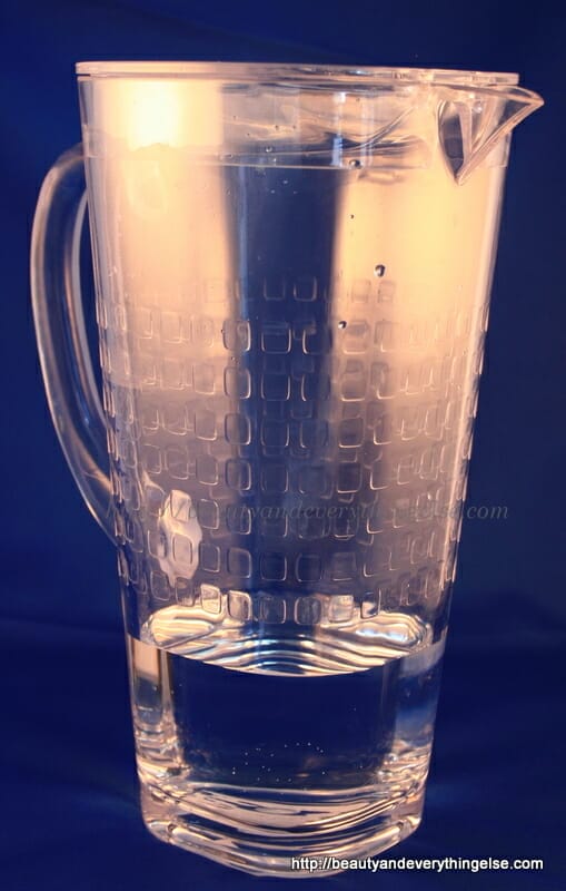 Acrylic water jug