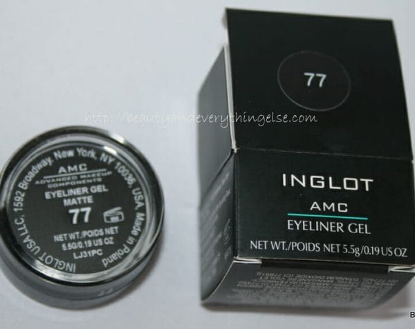 Inglot Matte Collection AMC Eyeliner Gel in 77 