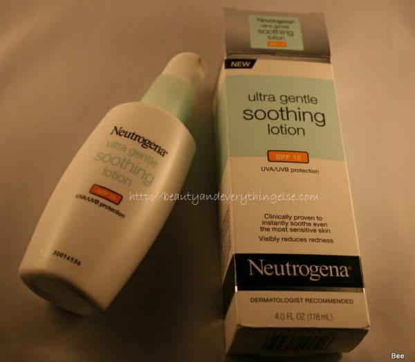 Neutrogena ultra smooth moisturizer with SPF