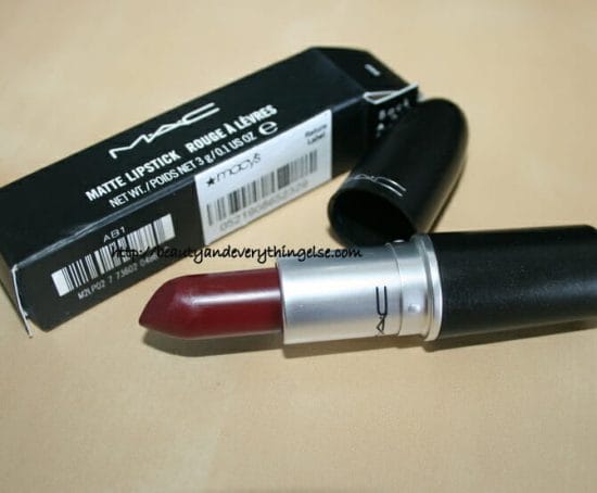 MAC lipstick DIVA review MAC lipstick DIVA review