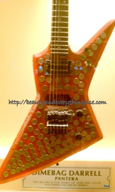 A musician's guitar! A musician's guitar!
