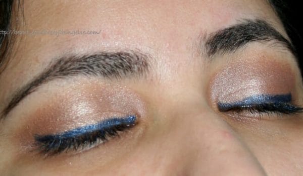 MAC PearlGlide Intense Eyeliner Petrol Blue review MAC PearlGlide Intense Eyeliner Petrol Blue review