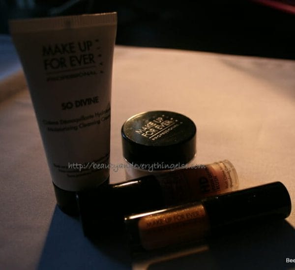 My mini MUFE haul!
