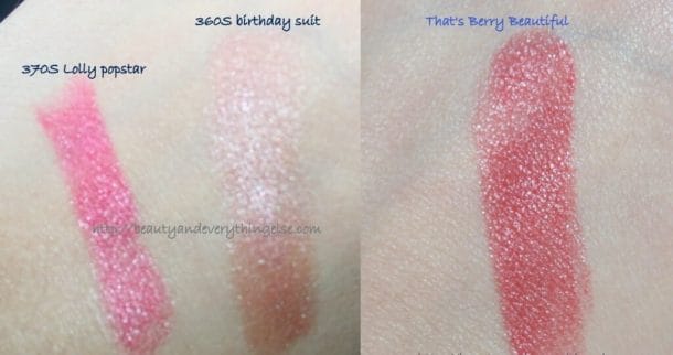 Wet n Wild's NEW Megashield Lip Color SPF15 Swatches