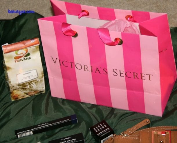 Something special from Victoria's Secret and some tea from Teavana 