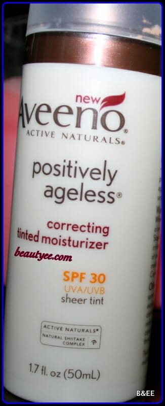 Review: Aveeno Positively Ageless Correcting Tinted Moisturizer Review: Aveeno Positively Ageless Correcting Tinted Moisturizer