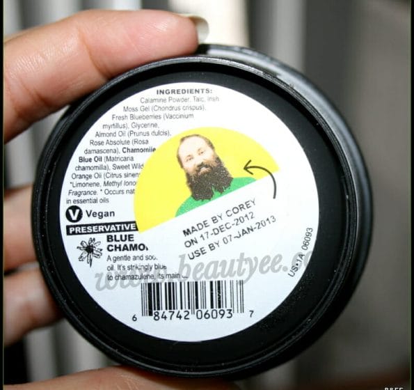 LUSH CATASTROPHE COSMETIC FRESH FACE MASK LUSH CATASTROPHE COSMETIC FRESH FACE MASK
