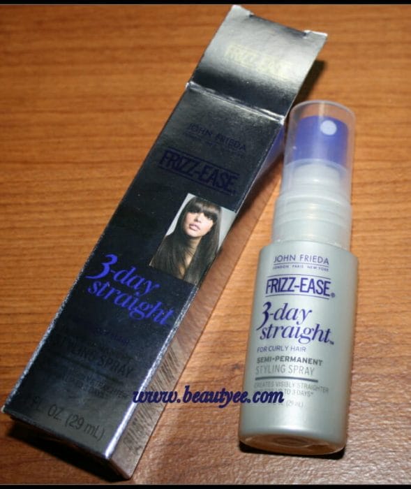 John Frieda semi permanent styling spray
