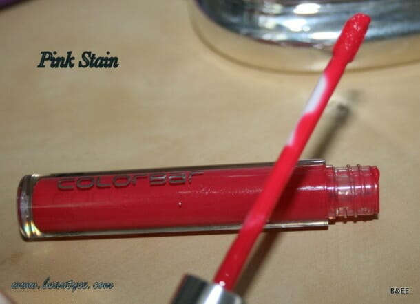 Colorbar True Gloss in Pink Stain