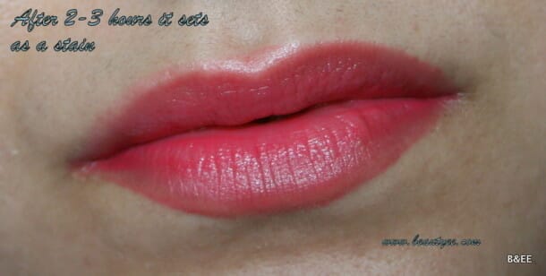 Colorbar True Gloss in Pink Stain 