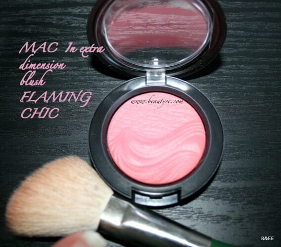 REVIEW : MAC EXTRA DIMENSION BLUSH FLAMING CHIC