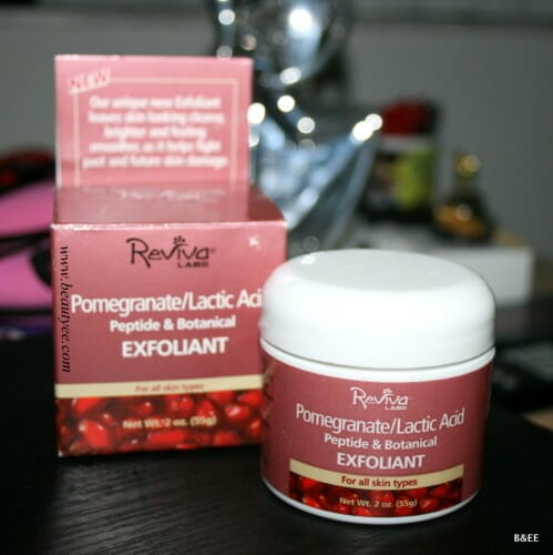 Reviva Labs Pomegranate/Lactic Acid Exfoliant IMG_7830