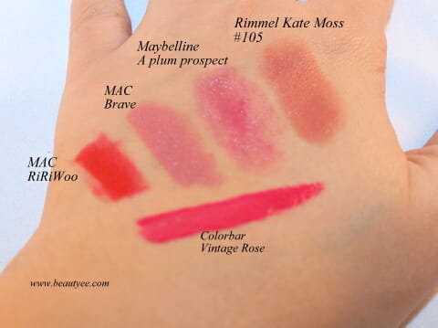 TAG- My 5 most favorite lipsticks!