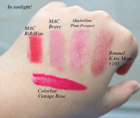 TAG- My 5 most favorite lipsticks!
