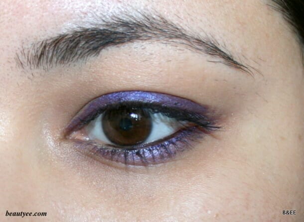 L'Oréal Paris Colour Riche Eyeliner in Violet review, swatches!