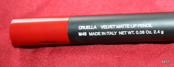 NARS  Velvet Matte Lip Pencil in Cruella