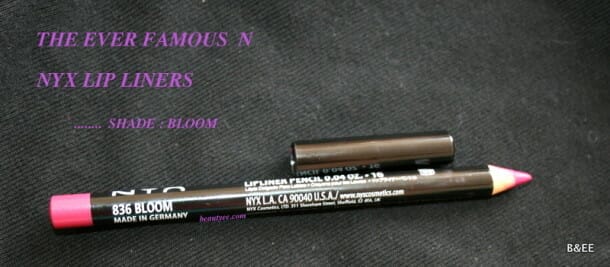 NYX Slim Lip Pencil in Bloom Review 