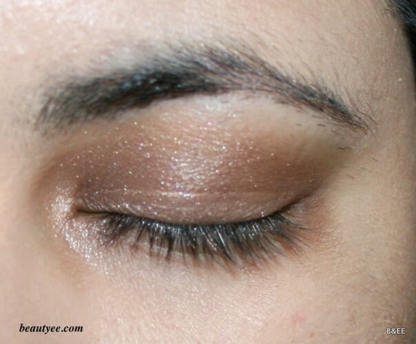 USED Maybelline's BAD TO THE BRONZE as base