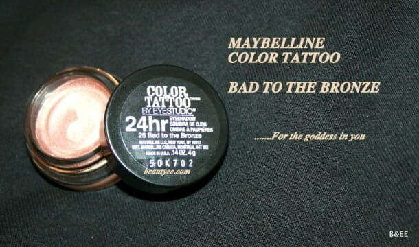 Maybelline Bad to the bronze review