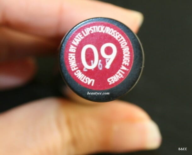RIMMEL KATE MOSS LIPSTICK IN SHADE 09