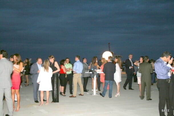 The guests mingling during the cocktail hour The guests mingling during the cocktail hour